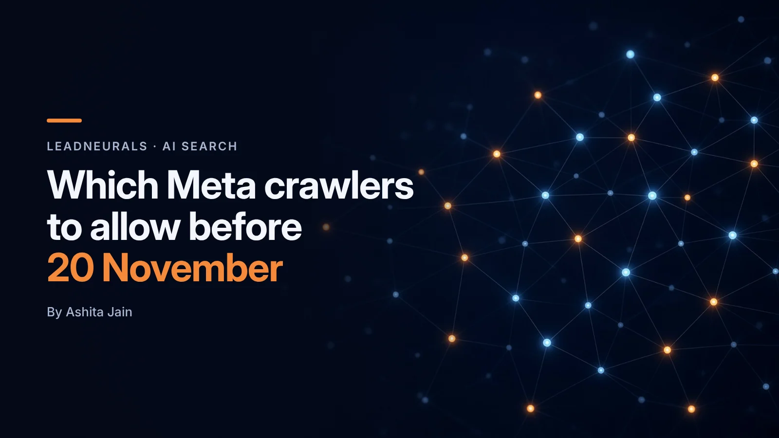 Illustration of web crawlers moving across linked websites